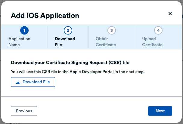 Apple Pay iOS Download Certificate