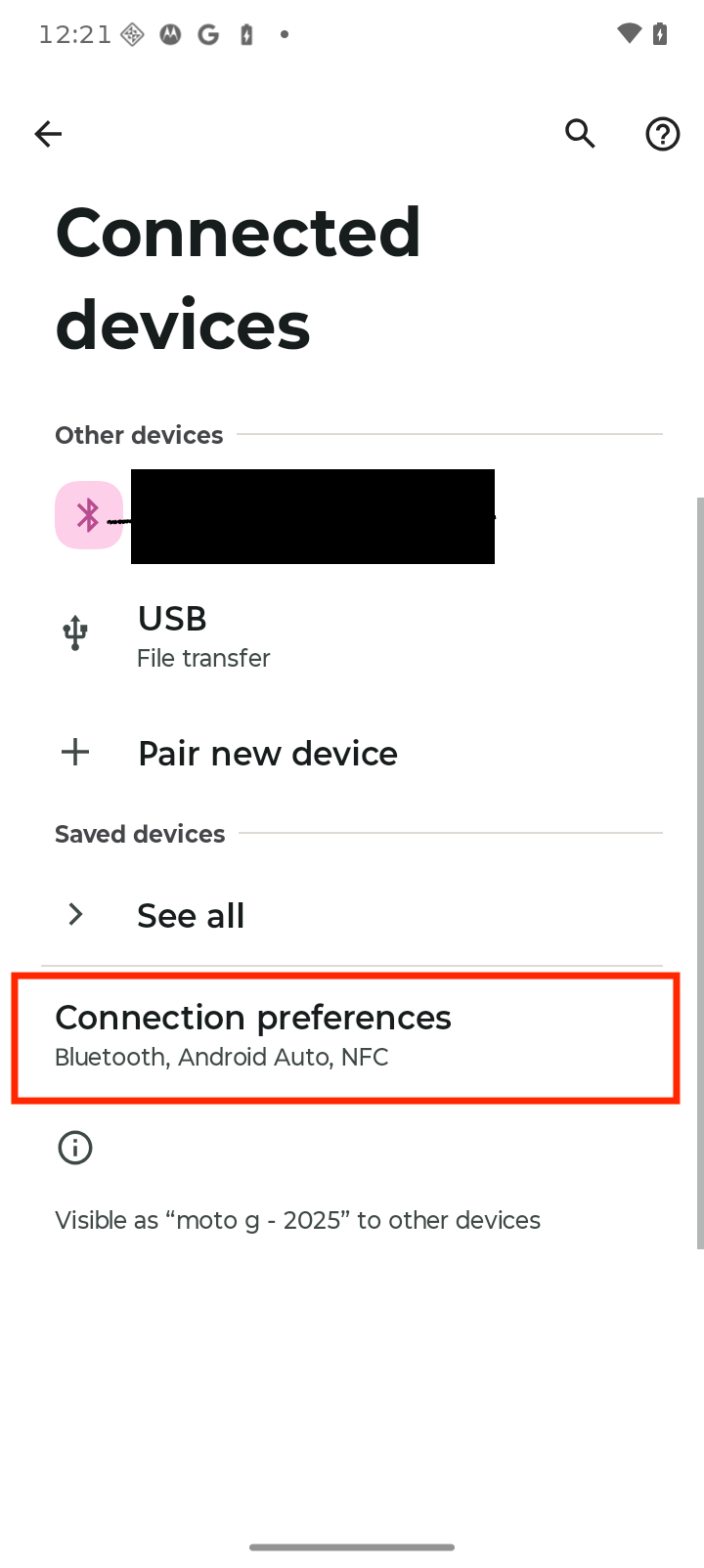 Android System Settings