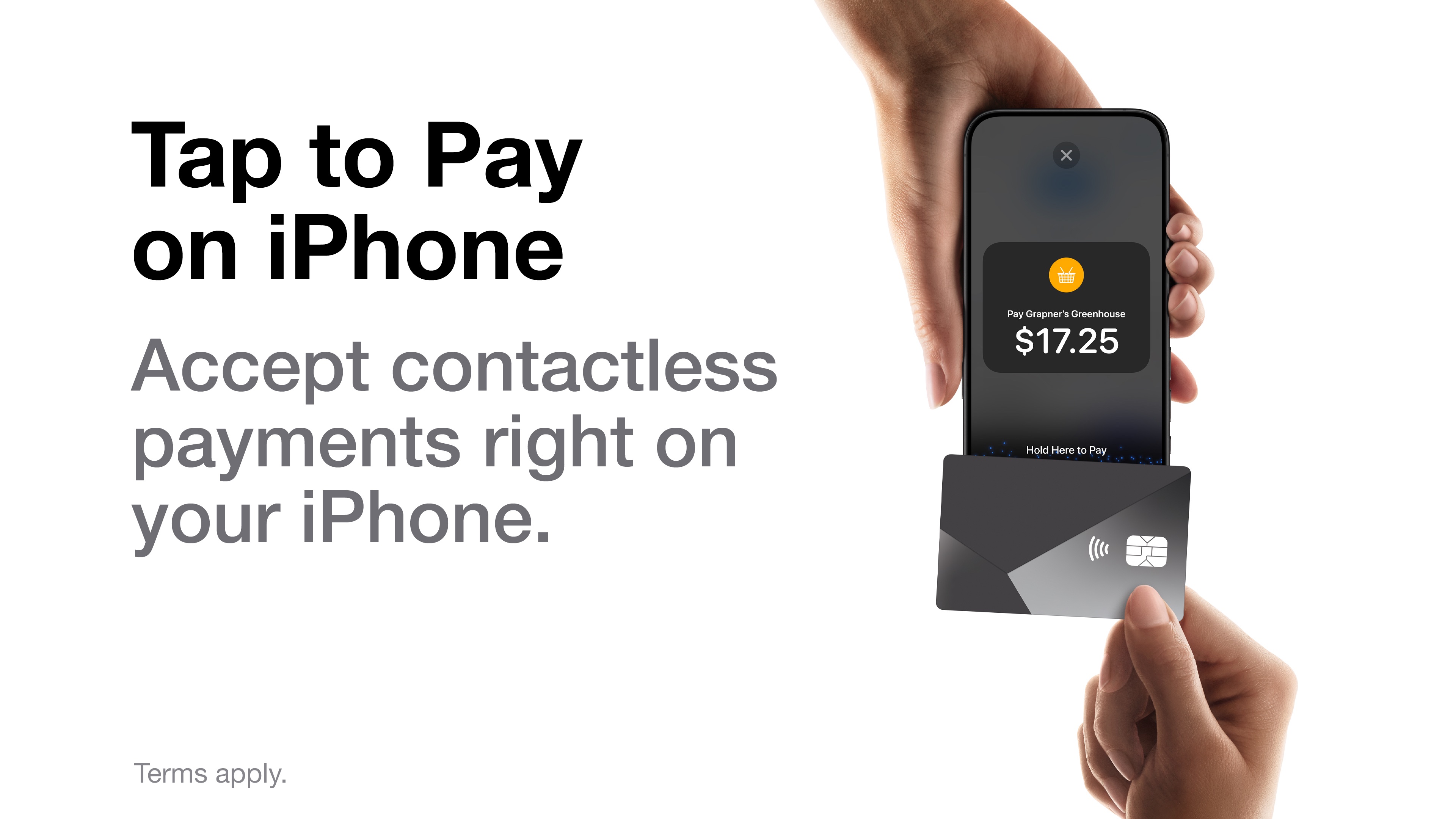 Tap to Pay on iPhone