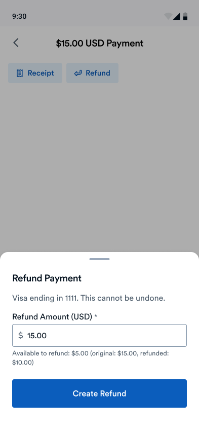 Create Refund