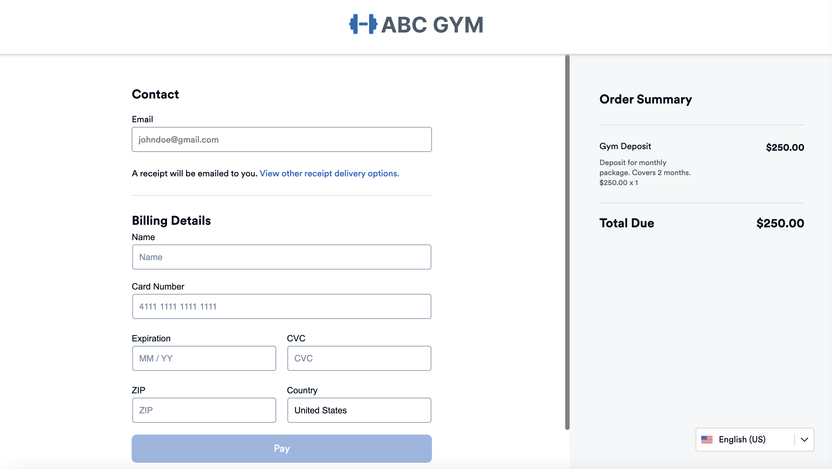Buyer Page