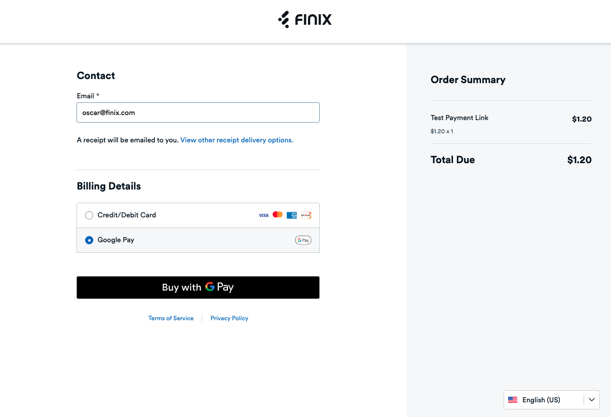 Google Pay Payment Link