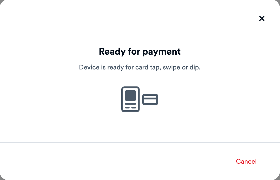 Virtual Terminal - Ready for Payment